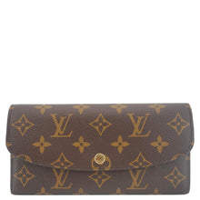Load image into Gallery viewer, LOUIS VUITTON Emilie Monogram Canvas Wallet Rose Ballerine
