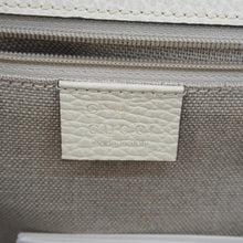 Load image into Gallery viewer, GUCCI Interlocking GG Medium Calfskin Leather Shoulder Bag Off White 510303
