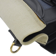 Load image into Gallery viewer, CELINE Nano Luggage Textile Leather Shoulder Bag Tricolor
