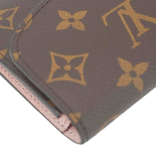 Load image into Gallery viewer, LOUIS VUITTON Emilie Monogram Canvas Wallet Rose Ballerine
