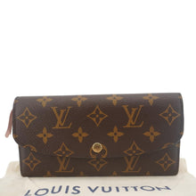 Load image into Gallery viewer, LOUIS VUITTON Emilie Monogram Canvas Wallet Rose Ballerine
