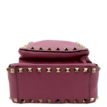 Load image into Gallery viewer, VALENTINO Garavani Rockstud Leather Backpack Pink
