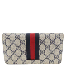 Load image into Gallery viewer, GUCCI GG Supreme Canvas Zip Around Wallet White 408831
