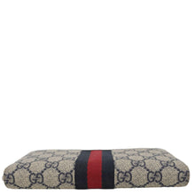 Load image into Gallery viewer, GUCCI GG Supreme Canvas Zip Around Wallet White 408831
