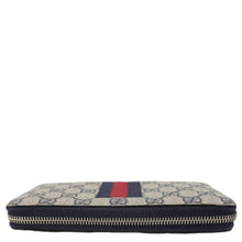 Load image into Gallery viewer, GUCCI GG Supreme Canvas Zip Around Wallet White 408831

