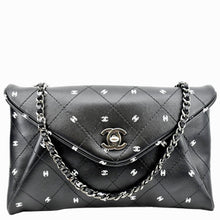 Load image into Gallery viewer, Chanel CC Envelope Printed Lambskin Leather Bag - Front
