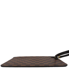 Load image into Gallery viewer, LOUIS VUITTON Neverfull Wristlet Damier Ebene Pouch Brown
