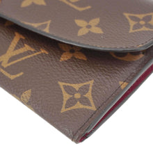 Load image into Gallery viewer, LOUIS VUITTON Emilie Monogram Canvas Wallet Fuchsia
