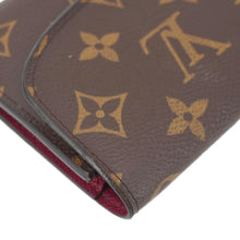 Load image into Gallery viewer, LOUIS VUITTON Emilie Monogram Canvas Wallet Fuchsia
