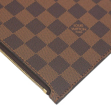 Load image into Gallery viewer, LOUIS VUITTON Neverfull Wristlet Damier Ebene Pouch Brown
