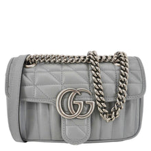 Load image into Gallery viewer, GUCCI GG Marmont Mini Matelassé Bag – Front View
