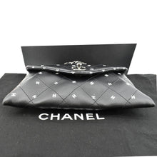 Load image into Gallery viewer, Chanel CC Envelope Printed Lambskin Leather Bag - Bottom
