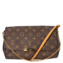 Load image into Gallery viewer, LOUIS VUITTON Favorite MM Monogram Canvas Shoulder Bag Brown
