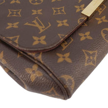 Load image into Gallery viewer, LOUIS VUITTON Favorite MM Monogram Canvas Shoulder Bag Brown
