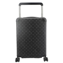 Load image into Gallery viewer, LOUIS VUITTON Horizon 55 Monogram Eclipse Canvas Rolling Suitcase Black
