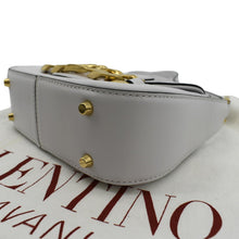 Load image into Gallery viewer, Valentino V Logo Chain Leather Shoulder Crossbody Bag - Bottom Right
