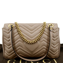 Load image into Gallery viewer, GUCCI GG Marmont Medium Matelasse Shoulder Bag Dusty Pink 443496
