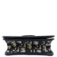 Load image into Gallery viewer, CHRISTIAN DIOR Montaigne Oblique Jacquard Pouch Navy Blue
