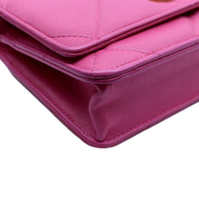 Load image into Gallery viewer, CHANEL19 CC WOC Quilted Leather Wallet On Chain Crossbody Bag Pink
