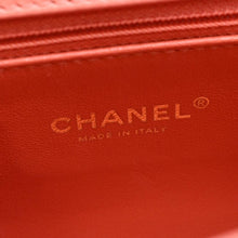 Load image into Gallery viewer, CHANEL CC Filigree Medium Flap Caviar Leather Crossbody Bag Pink
