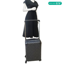 Load image into Gallery viewer, LOUIS VUITTON Horizon 55 Monogram Eclipse Canvas Rolling Suitcase Black
