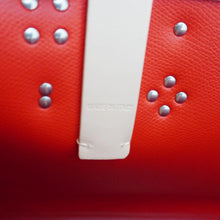 Load image into Gallery viewer, CHRISTIAN LOUBOUTIN Cabata Empire Studded Spike Leather Tote Bag Leche
