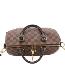 Load image into Gallery viewer, LOUIS VUITTON Speedy 30 Damier Ebene Bag – Lock &amp; Key Detail
