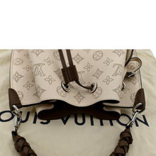 Load image into Gallery viewer, LOUIS VUITTON Muria Mahina Perforated Leather Crossbody Bag Creme
