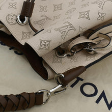 Load image into Gallery viewer, LOUIS VUITTON Muria Mahina Perforated Leather Crossbody Bag Creme
