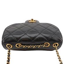 Load image into Gallery viewer, CHANEL Bubble CC Aged Calfskin Small Crossbody Bag Black
