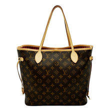 Load image into Gallery viewer, LOUIS VUITTON Neverfull MM Monogram Canvas Tote Bag Brown
