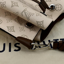 Load image into Gallery viewer, LOUIS VUITTON Muria Mahina Perforated Leather Crossbody Bag Creme
