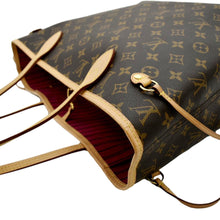 Load image into Gallery viewer, LOUIS VUITTON Neverfull MM Monogram Canvas Tote Bag Brown
