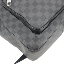 Load image into Gallery viewer, LOUIS VUITTON Josh Damier Graphite Backpack Black
