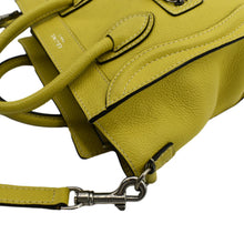 Load image into Gallery viewer, CELINE Nano Luggage Calfskin Leather Shoulder Bag Citron
