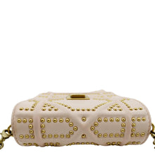 Load image into Gallery viewer, CHRISTIAN DIOR Diorama Vertical Leather Crossbody Clutch Bag Beige
