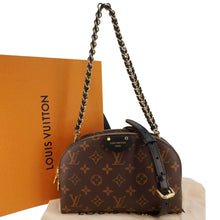 Load image into Gallery viewer, LOUIS VUITTON Be Alma Monogram Canvas Crossbody Bag Brown
