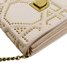 Load image into Gallery viewer, CHRISTIAN DIOR Diorama Vertical Leather Crossbody Clutch Bag Beige
