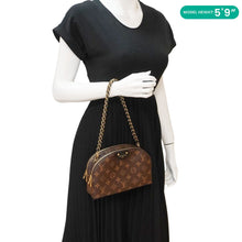 Load image into Gallery viewer, LOUIS VUITTON Be Alma Monogram Canvas Crossbody Bag Brown
