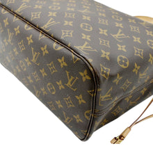 Load image into Gallery viewer, LOUIS VUITTON Neverfull MM Monogram Canvas Tote Bag Brown
