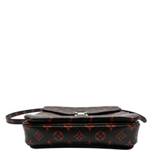 Load image into Gallery viewer, LOUIS VUITTON Metis Pochette Infrarouge Monogram Canvas Crossbody Bag Black
