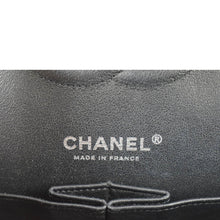 Load image into Gallery viewer, CHANEL Classic Medium Double Flap Patent Leather Shoulder Bag Black
