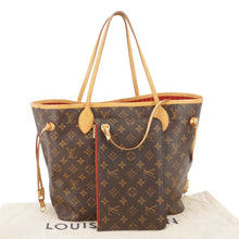 Load image into Gallery viewer, LOUIS VUITTON Neverfull MM Monogram Canvas Shoulder Bag Brown
