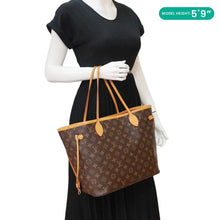 Load image into Gallery viewer, LOUIS VUITTON Neverfull MM Monogram Canvas Shoulder Bag Brown
