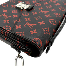 Load image into Gallery viewer, LOUIS VUITTON Metis Pochette Infrarouge Monogram Canvas Crossbody Bag Black
