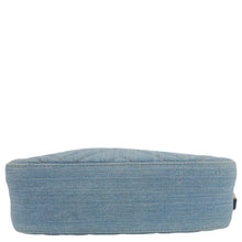 Load image into Gallery viewer, GUCCI Pearl GG Marmont Small Denim Crossbody Bag Blue 447632
