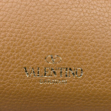 Load image into Gallery viewer, Valentino Spike Leather Belt Bag in Camel Color - Stamp
