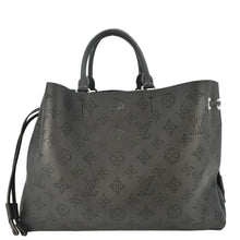 Load image into Gallery viewer, LOUIS VUITTON Bella Mahina Calf Leather Tote Shoulder Bag Black
