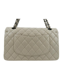 Load image into Gallery viewer, CHANEL Classic Medium Double Flap Quilted Leather Shoulder Bag Ivory
