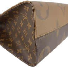 Load image into Gallery viewer, LOUIS VUITTON Onthego MM Giant Monogram Canvas Tote Shoulder Bag Brown
